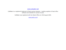 Tablet Screenshot of catmaker.net